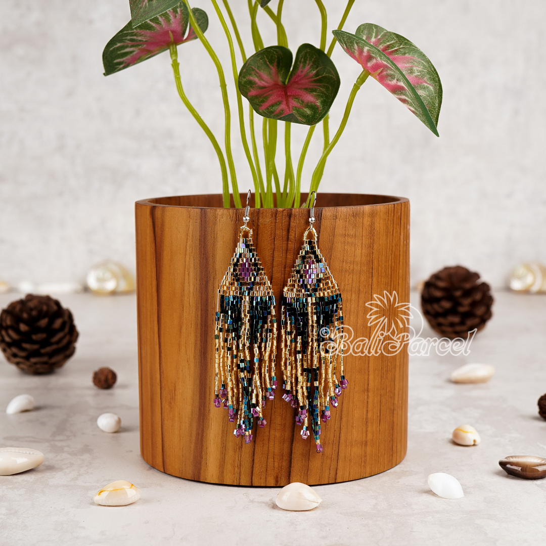 Japanese Beads Earring