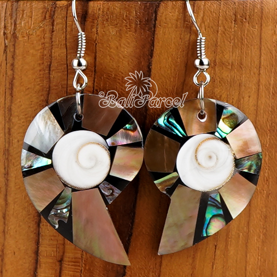 Earring Inlaid Shell