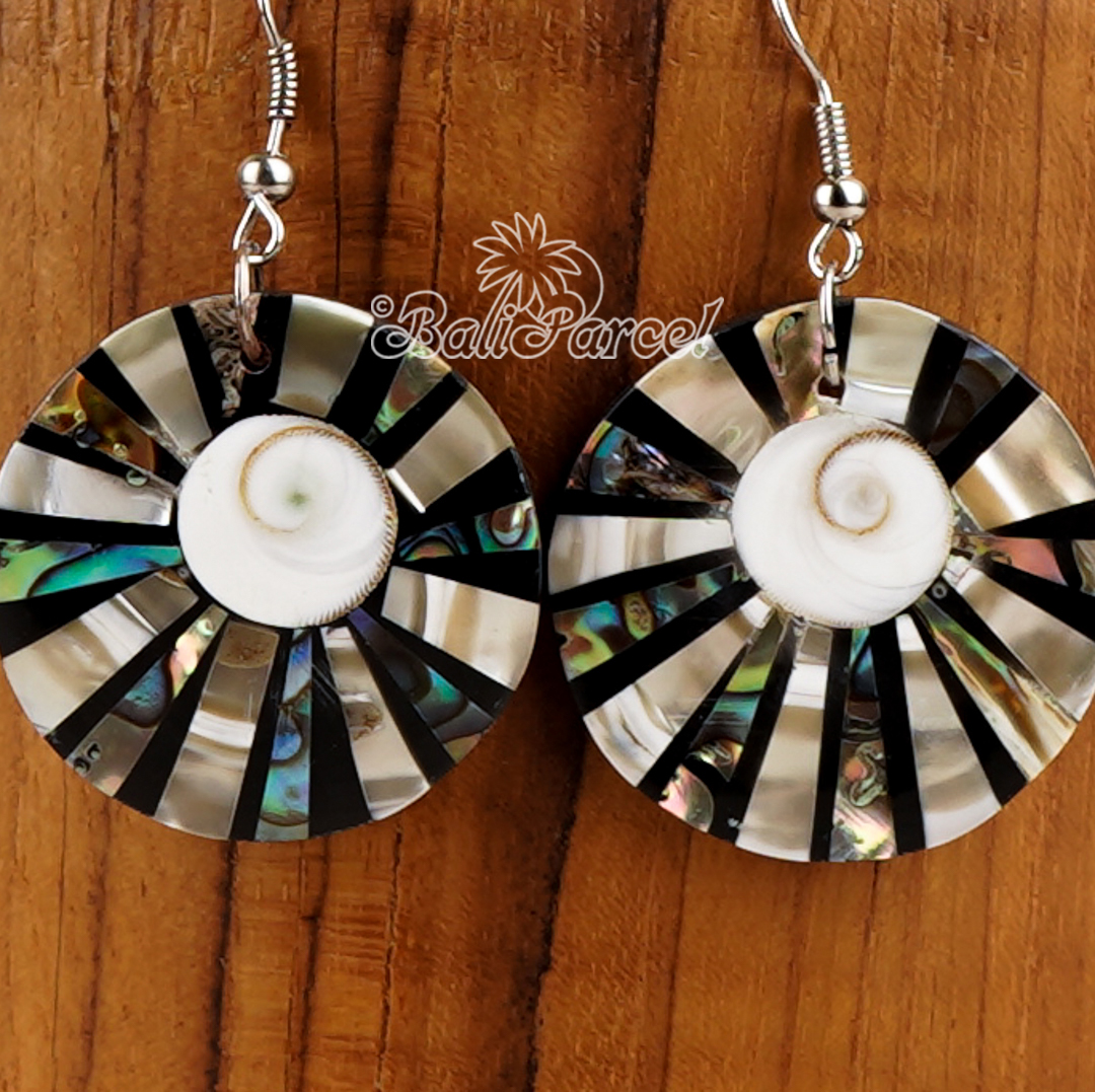 Earring Inlaid Shell