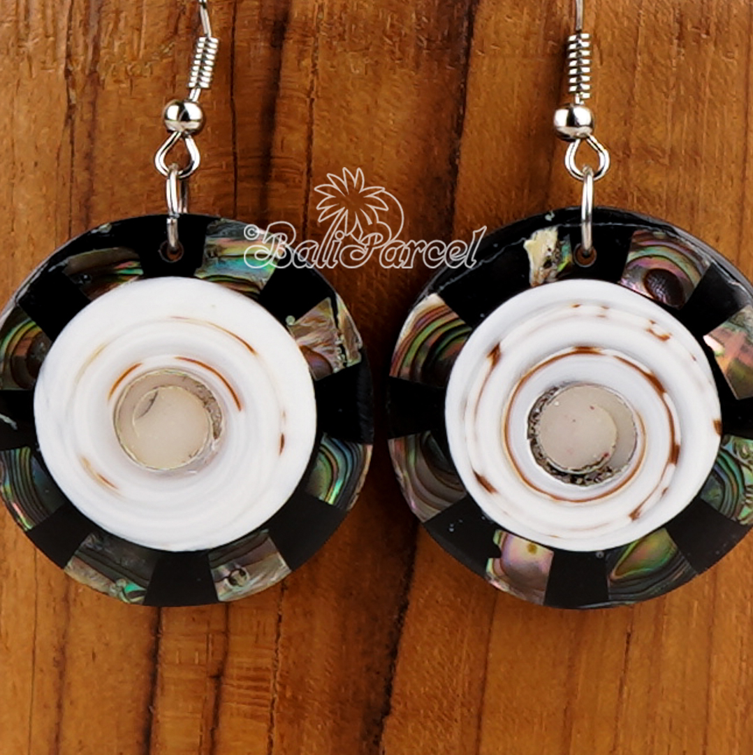Earring Inlaid Shell