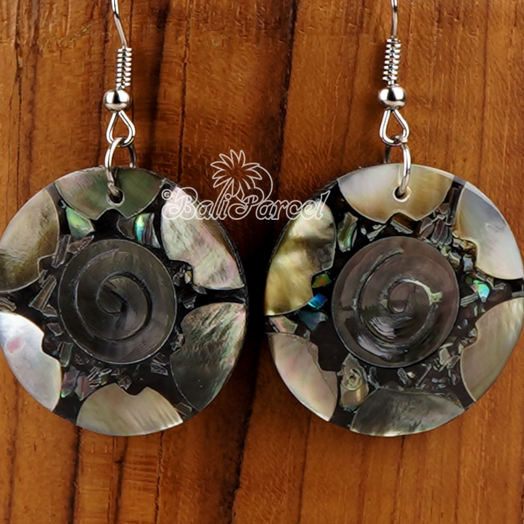 Earring Inlaid Shell
