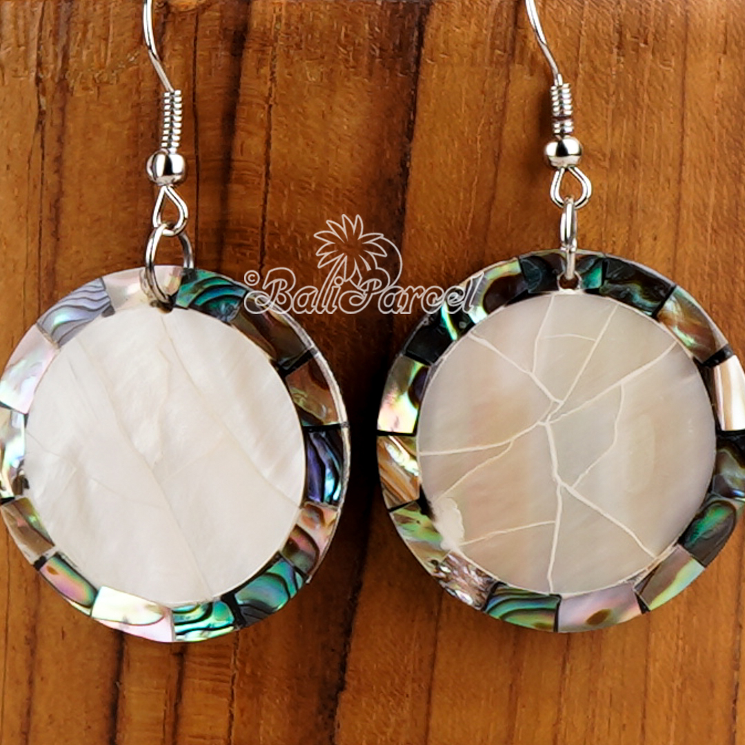 Earring Inlaid Shell