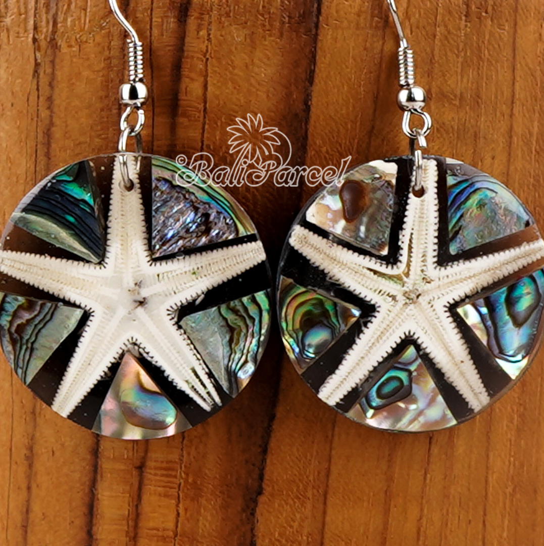 Earring Inlaid Shell
