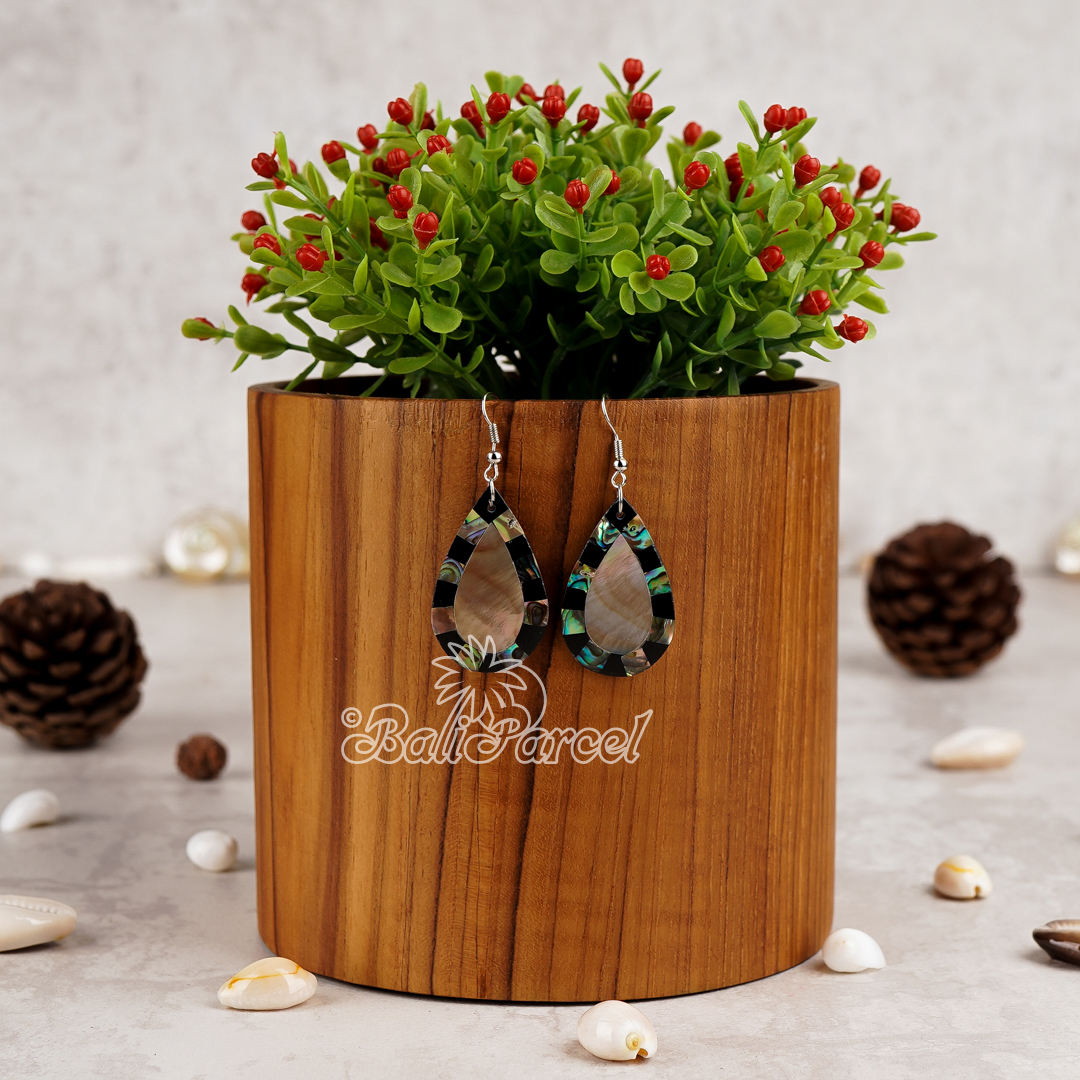 Earring Inlaid Shell