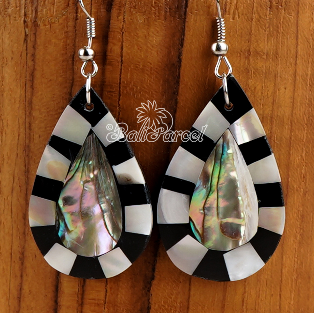 Earring Inlaid Shell