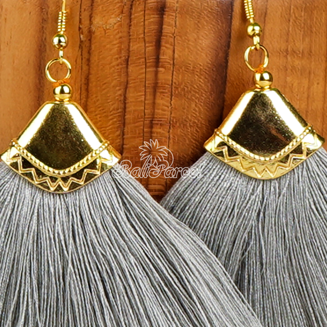 Fan Tassel Earring