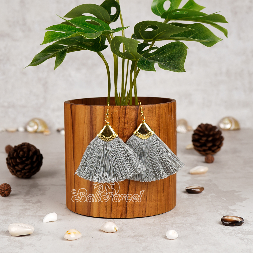 Fan Tassel Earring