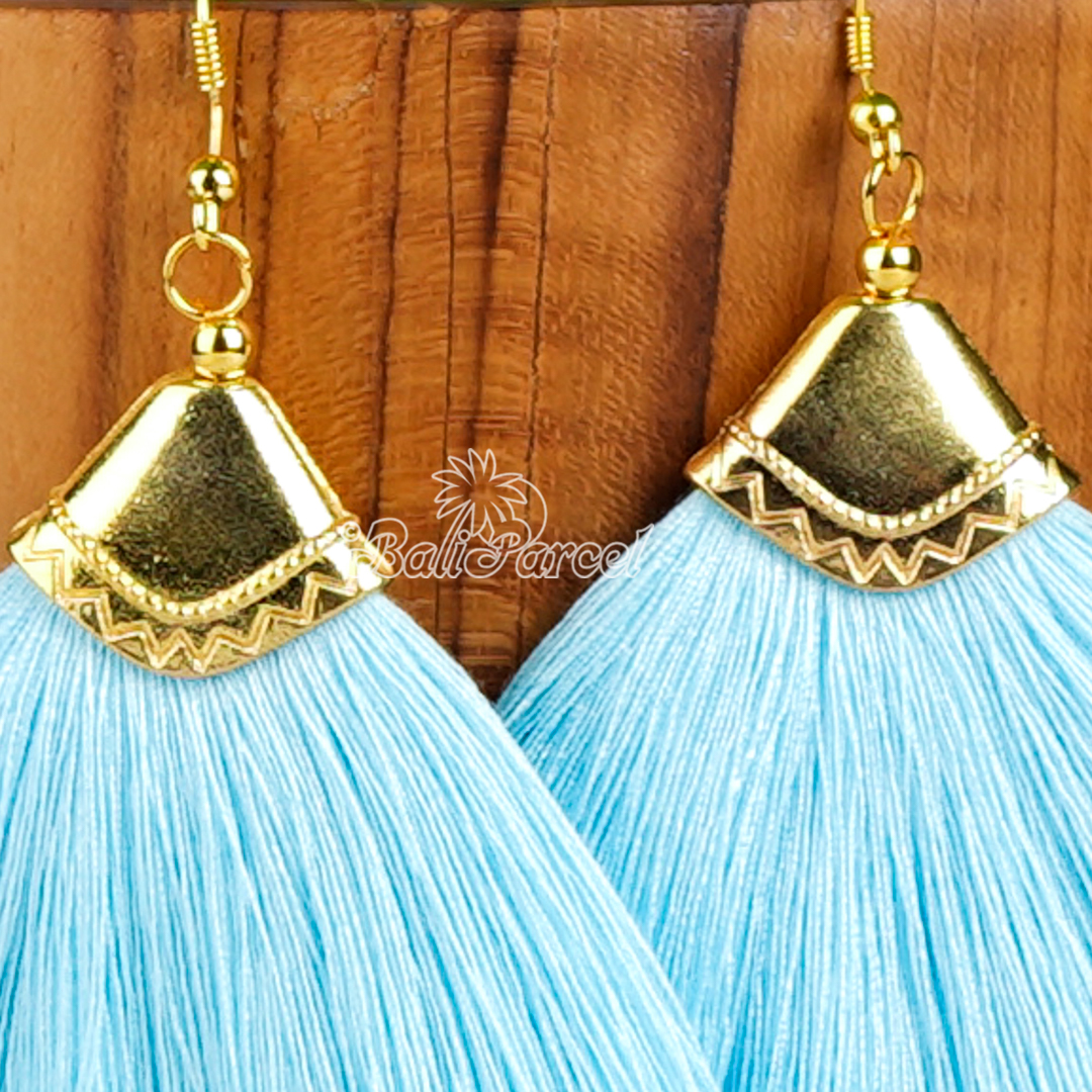 Fan Tassel Earring