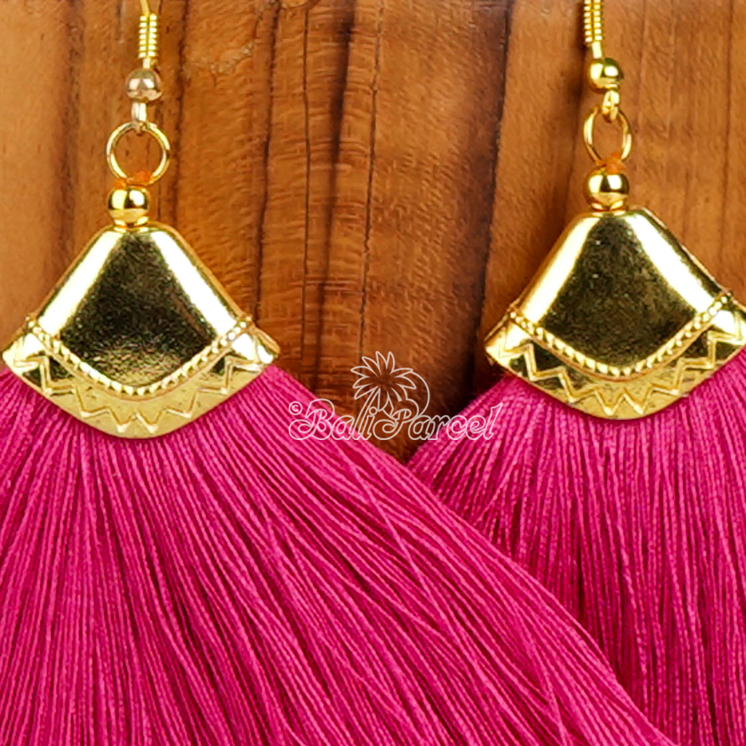 Fan Tassel Earring