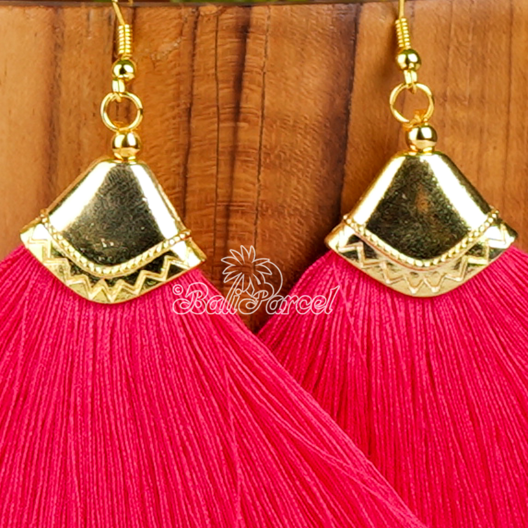 Fan Tassel Earring