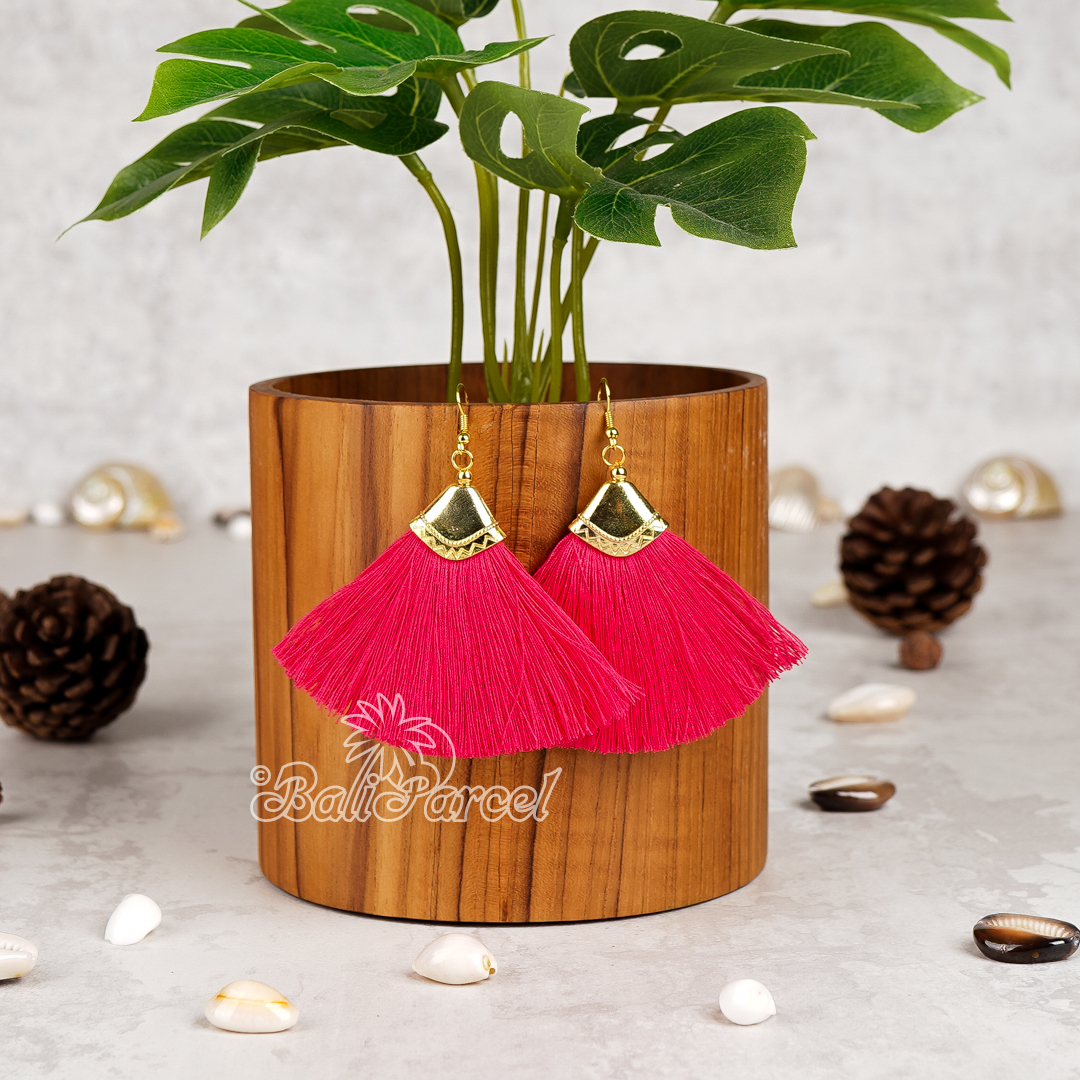Fan Tassel Earring