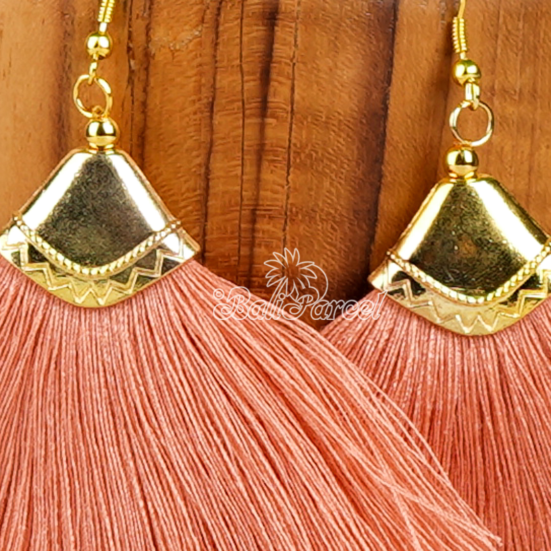 Fan Tassel Earring