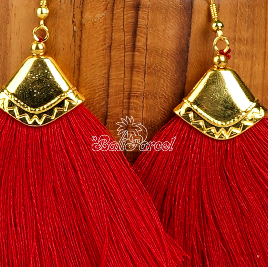 Fan Tassel Earring
