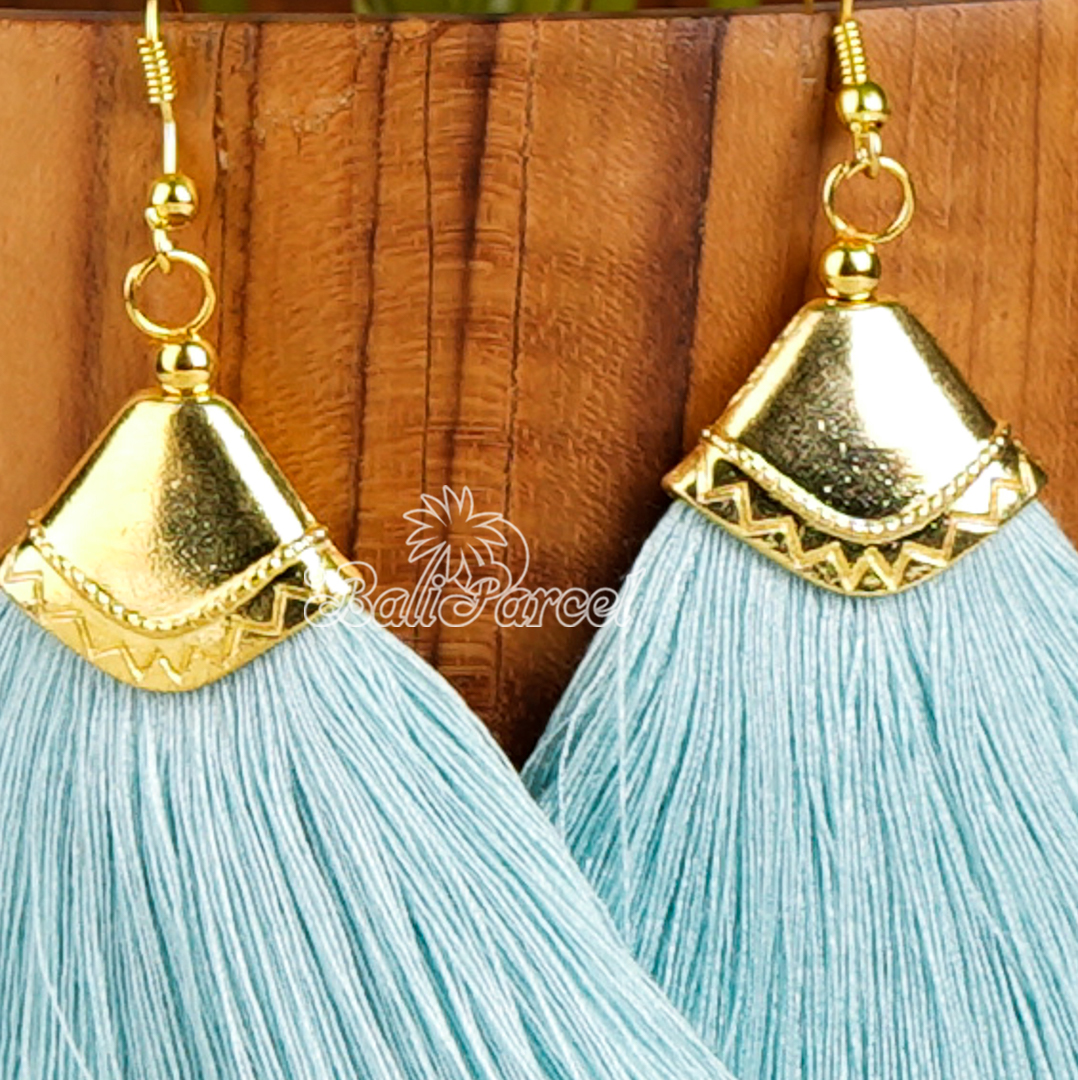Fan Tassel Earring