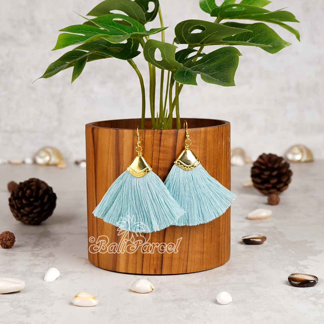 Fan Tassel Earring