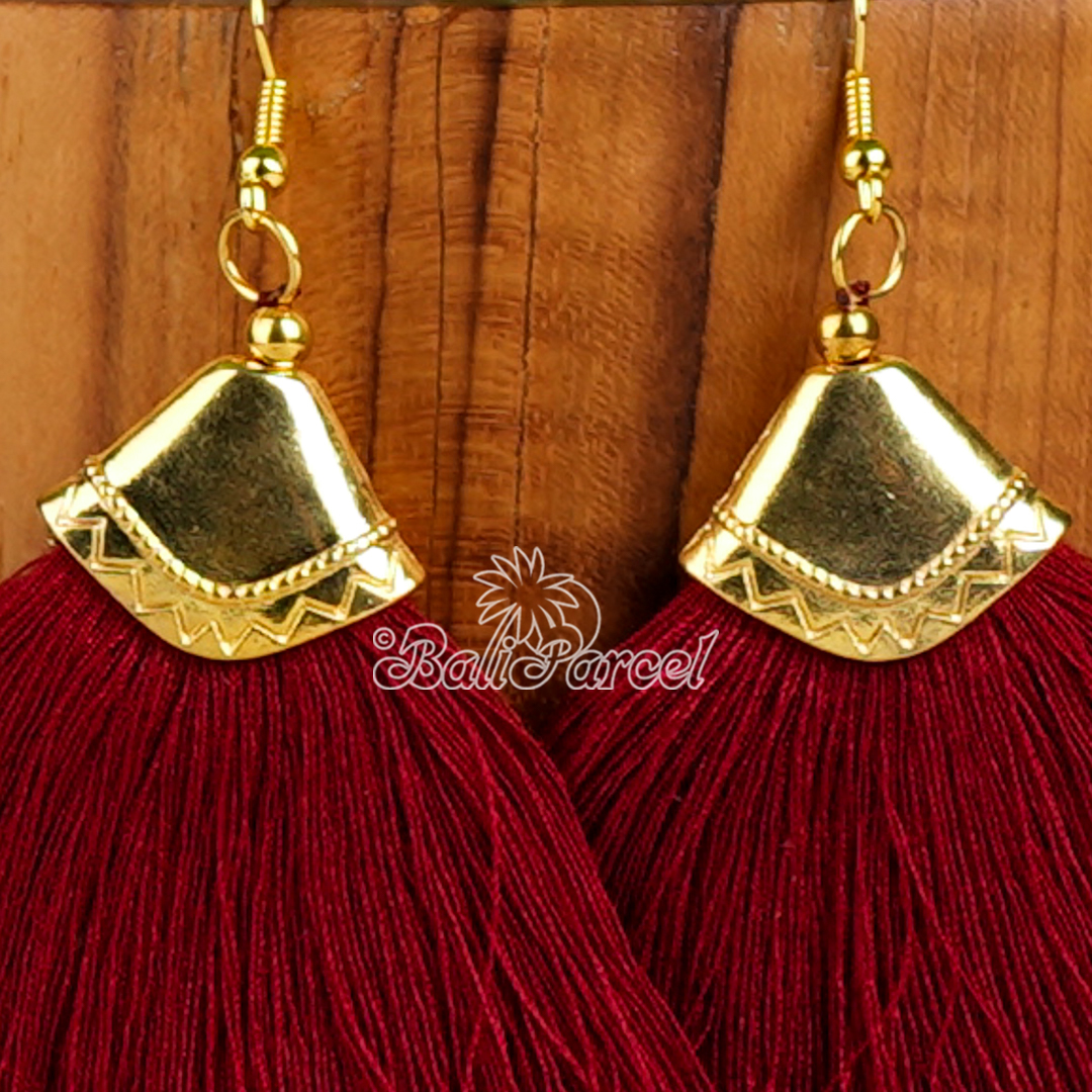 Fan Tassel Earring