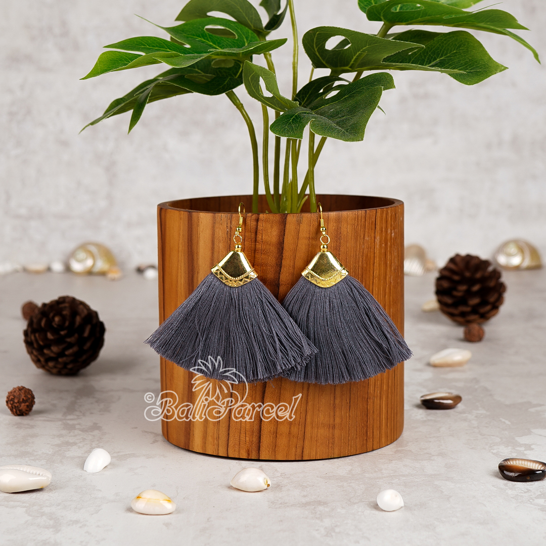 Fan Tassel Earring