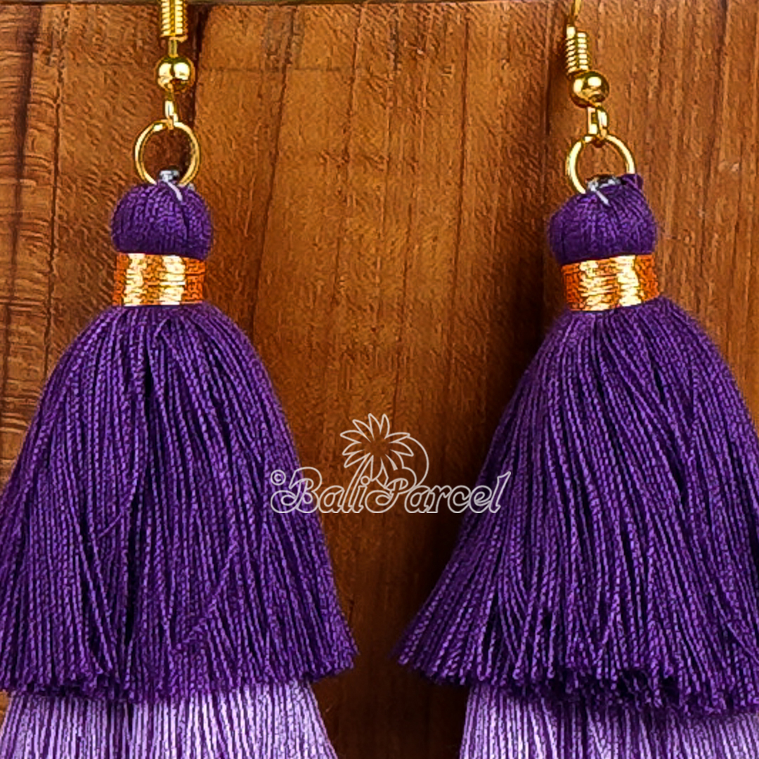 Multilayer Tassel Earring