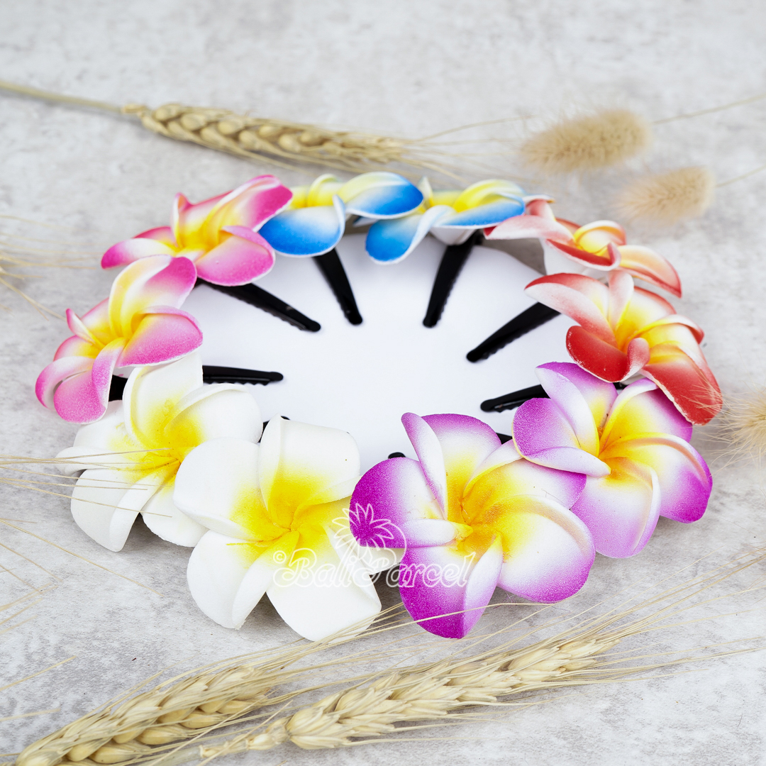 Hair Clip Plumeria