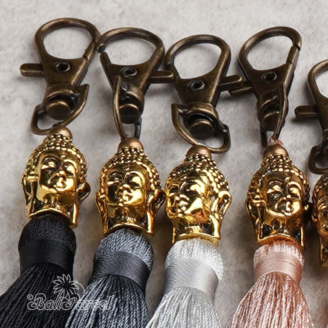Buddha Tassel Keychain