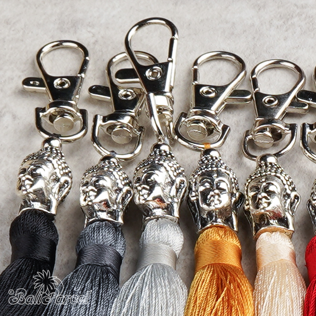 Buddha Tassel Keychain