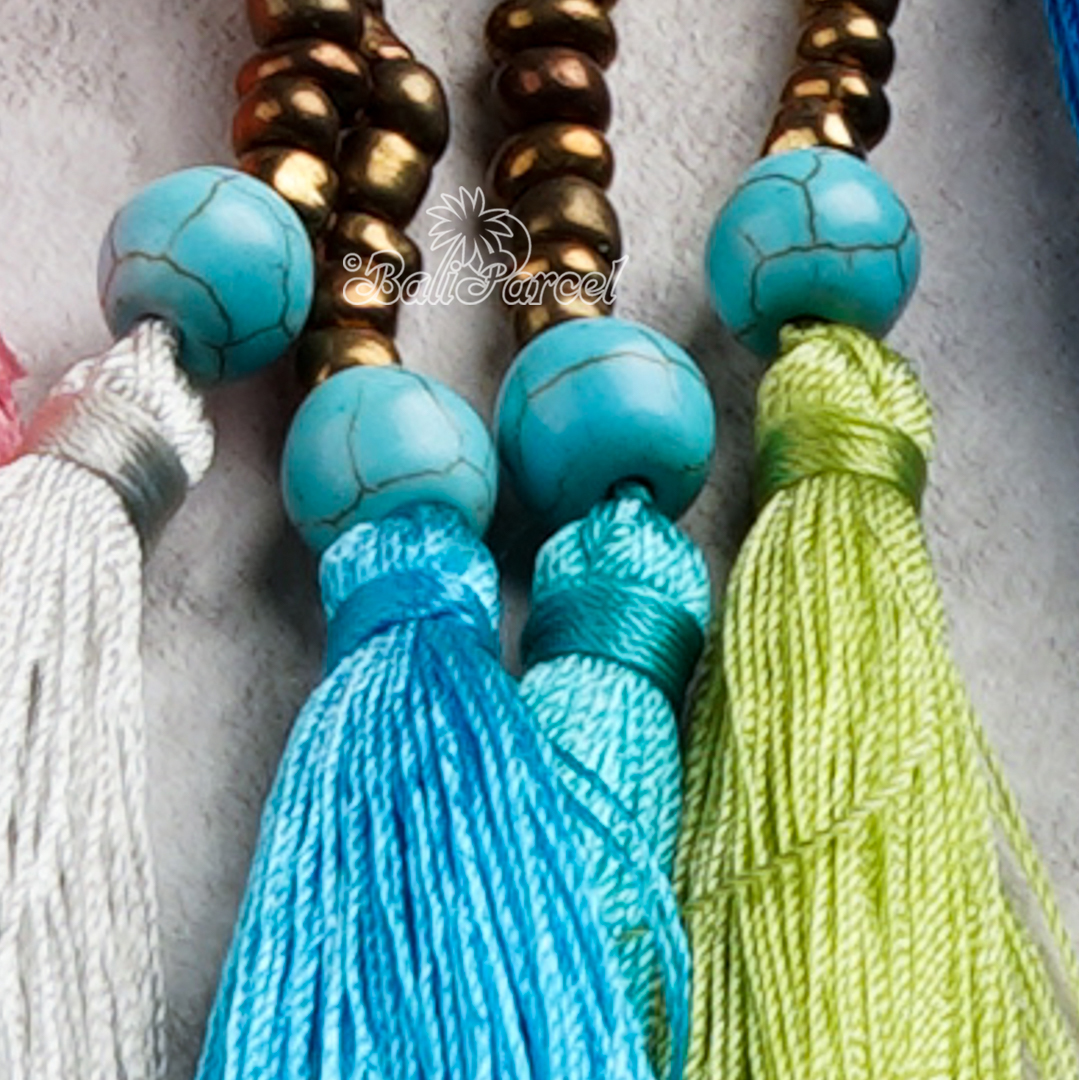 Pompom Tassel Keychain