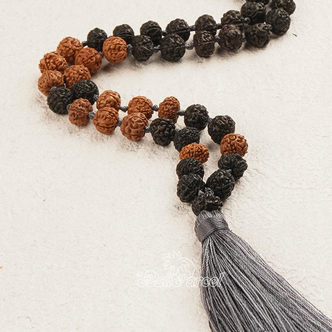 Rudraksha Mala Necklace