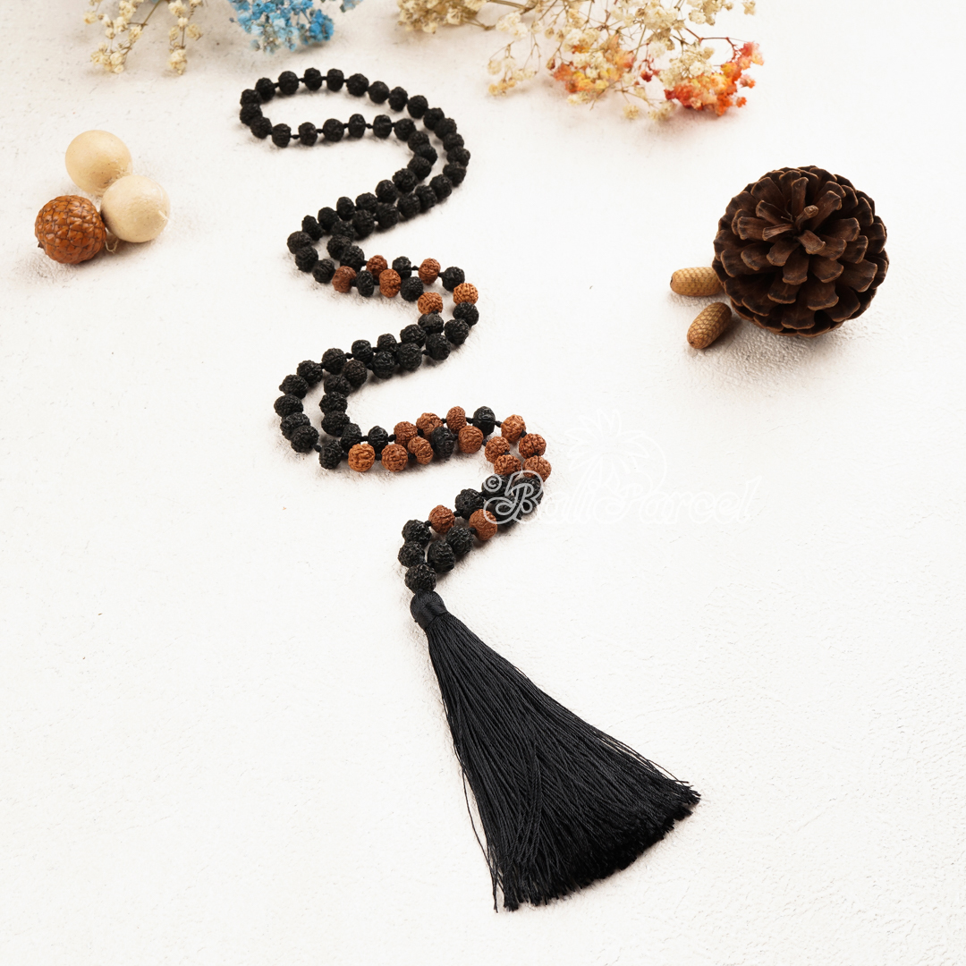 Rudraksha Mala Necklace