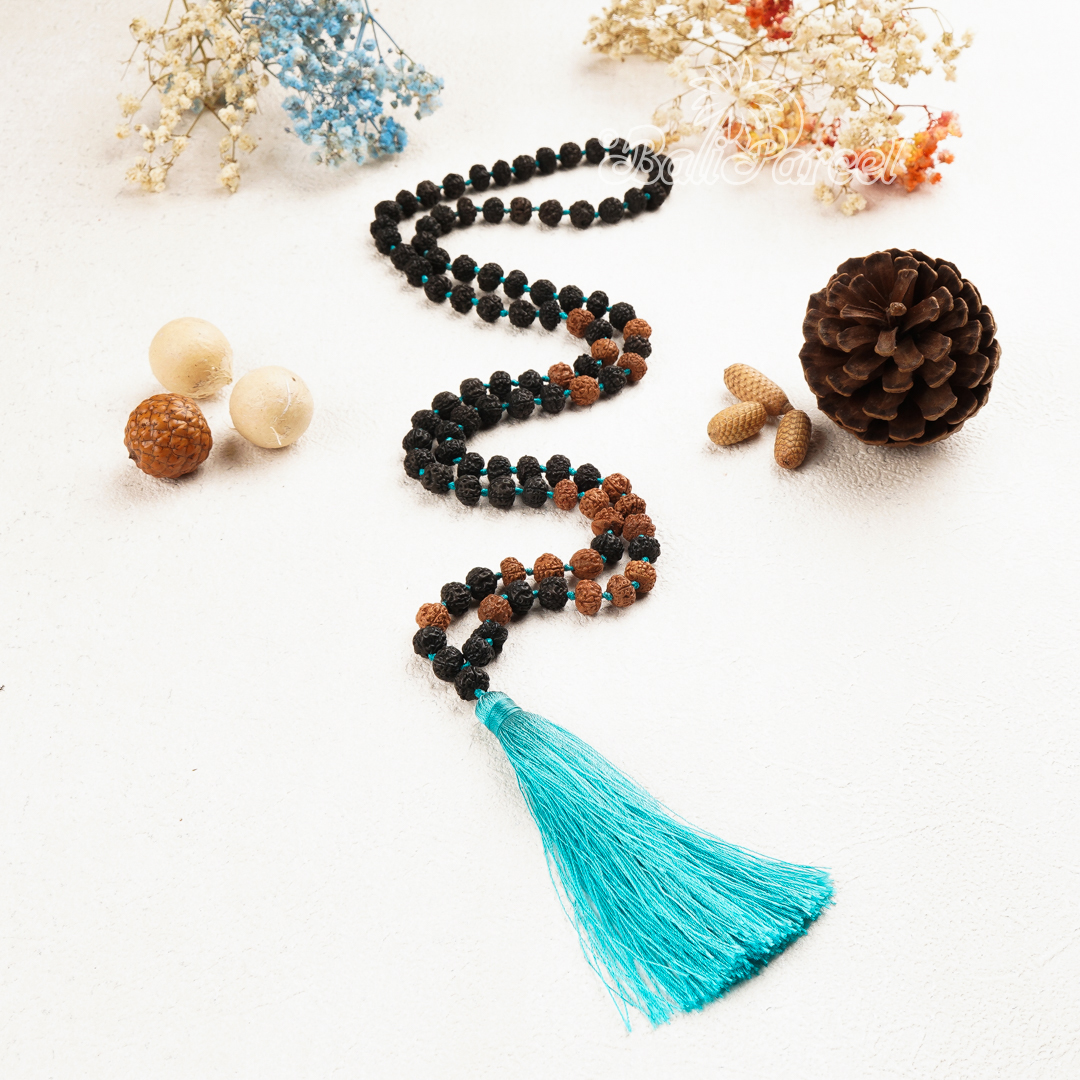 Rudraksha Mala Necklace