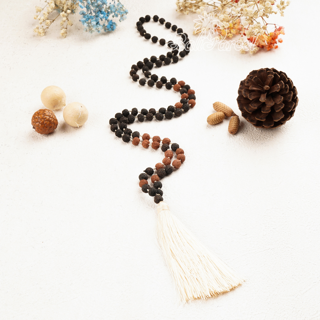 Rudraksha Mala Necklace