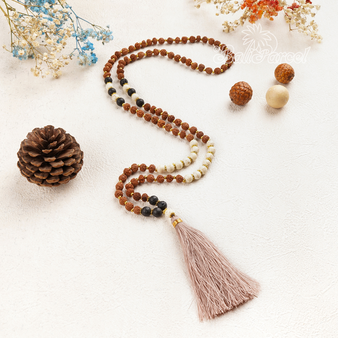 Rudraksha Mala Necklace