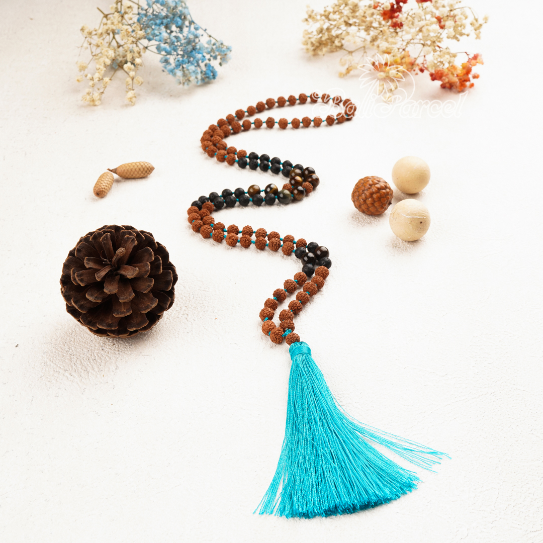 Rudraksha Mala Necklace