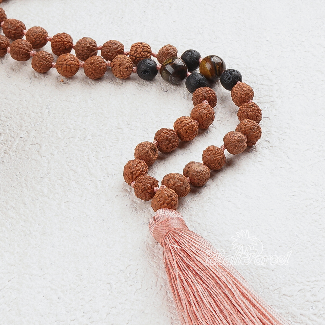 Rudraksha Mala Necklace