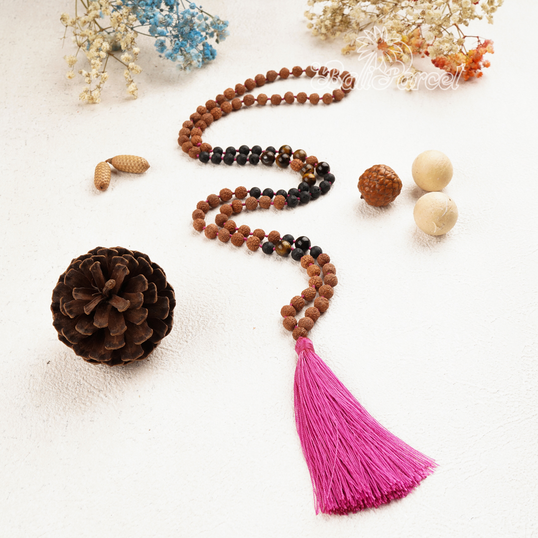 Rudraksha Mala Necklace