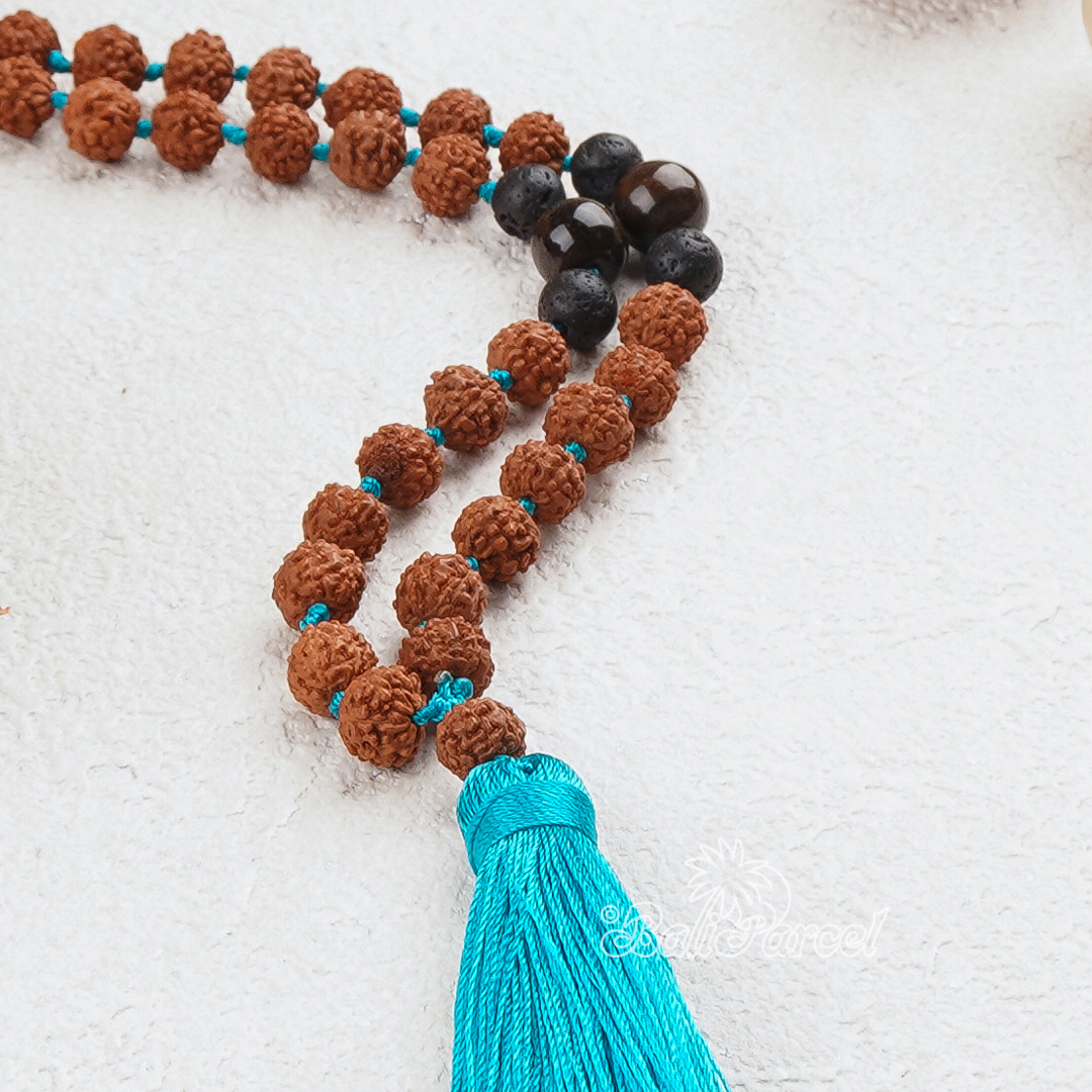 Rudraksha Mala Necklace