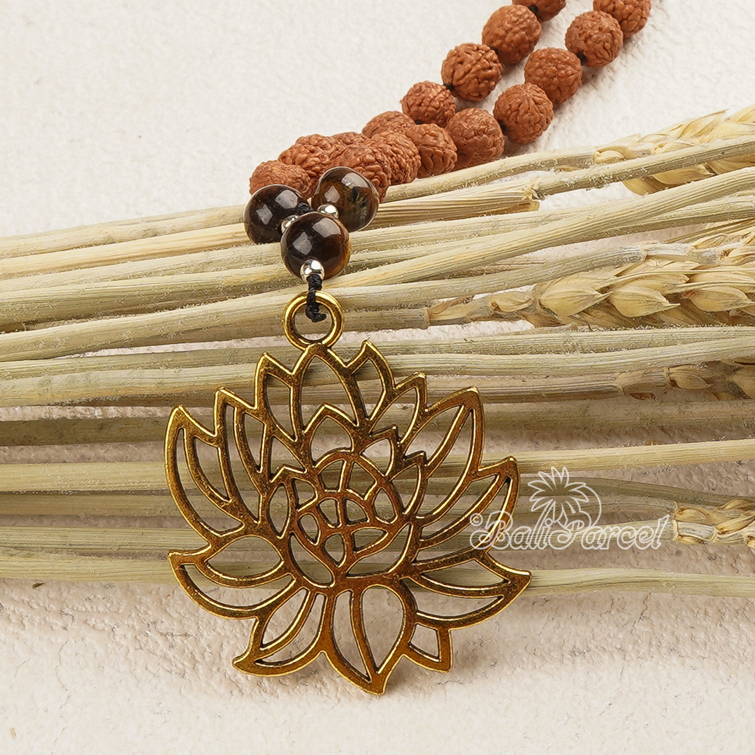 Rudraksha Mala Necklace