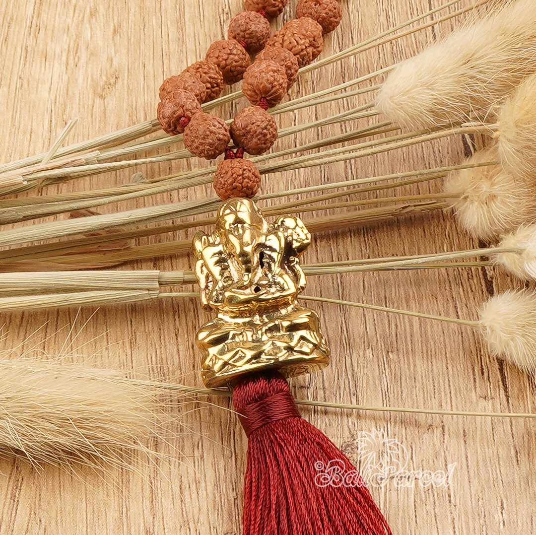 Ganesh Rudraksha Mala Necklace
