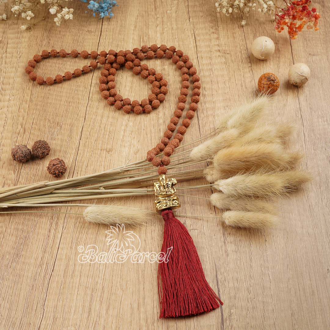 Ganesh Rudraksha Mala Necklace