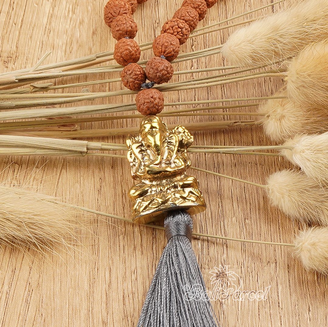 Ganesh Rudraksha Mala Necklace