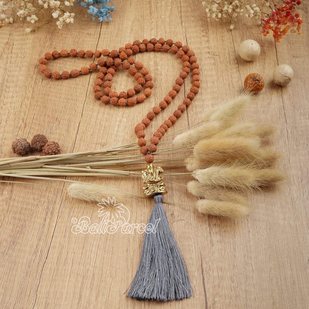 Ganesh Rudraksha Mala Necklace