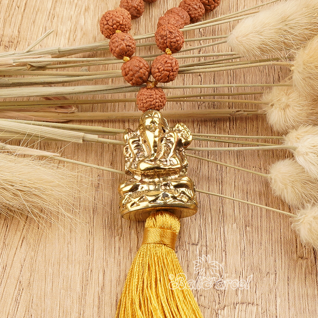 Ganesh Rudraksha Mala Necklace