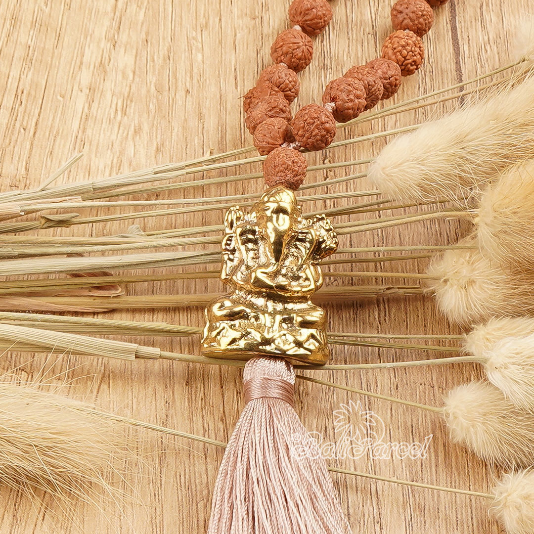 Ganesh Rudraksha Mala Necklace