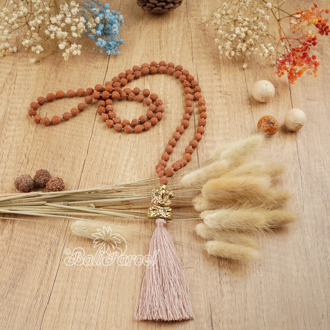 Ganesh Rudraksha Mala Necklace