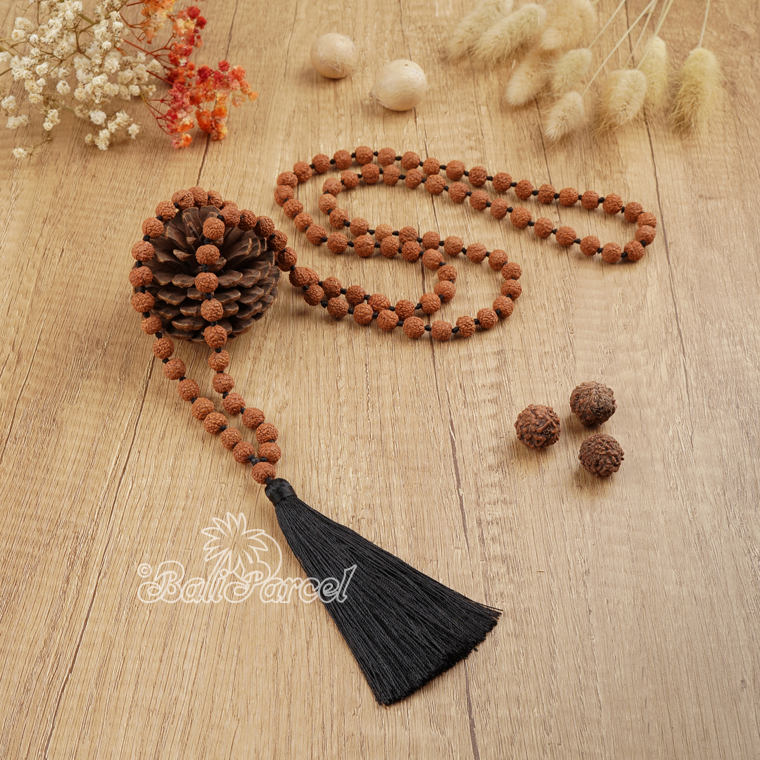 Rudraksha Mala Necklace