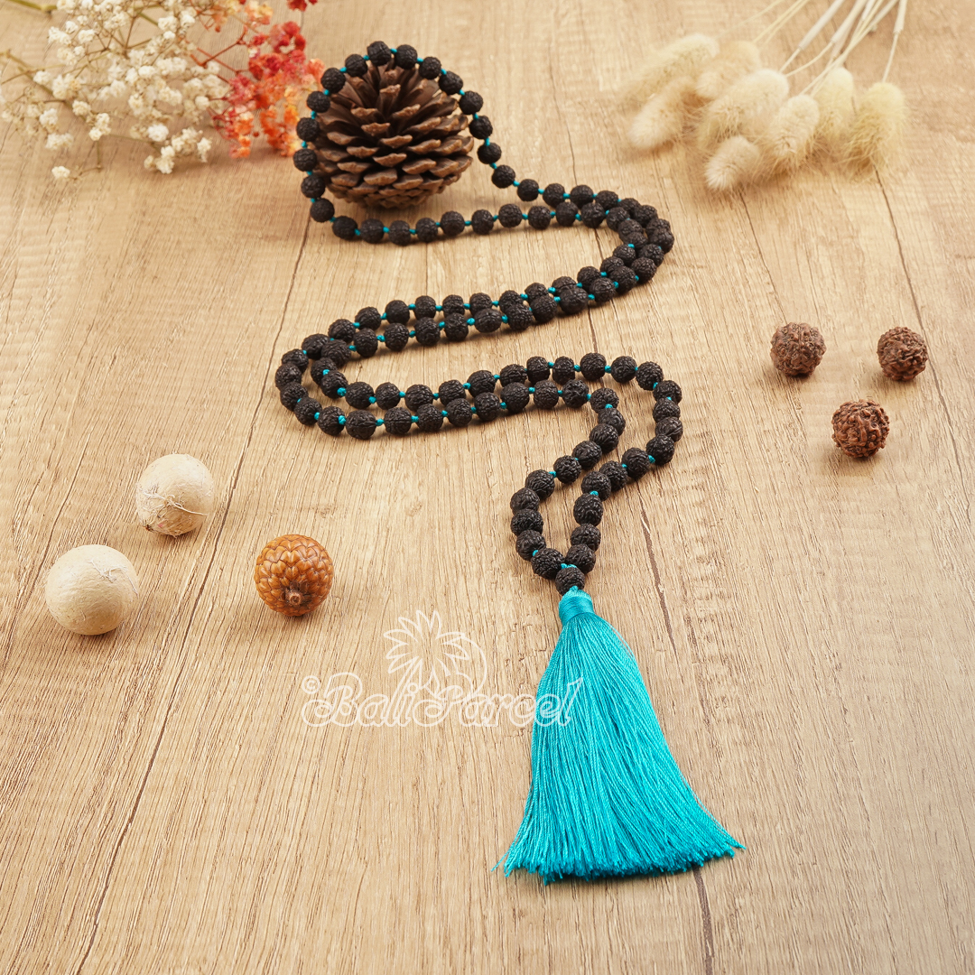 Rudraksha Mala Necklace