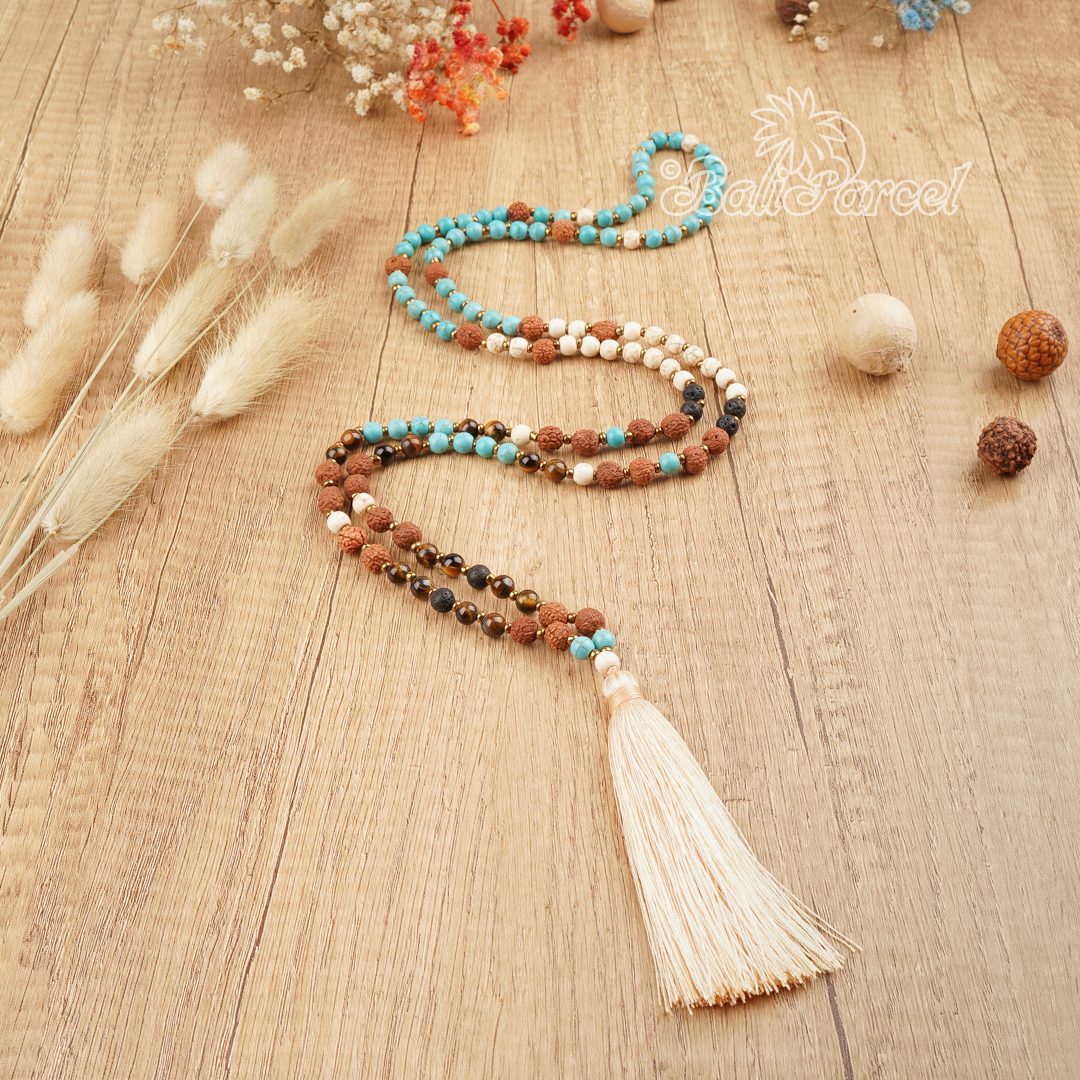 Rudraksha Mala Necklace