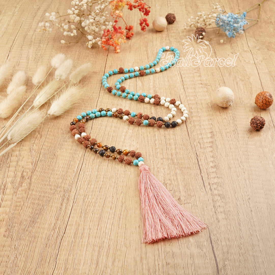 Rudraksha Mala Necklace