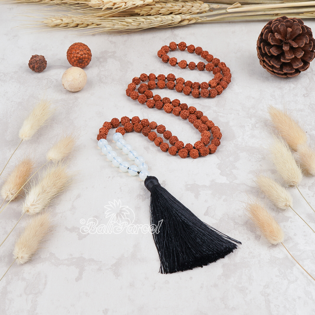 Rudraksha Mala Necklace