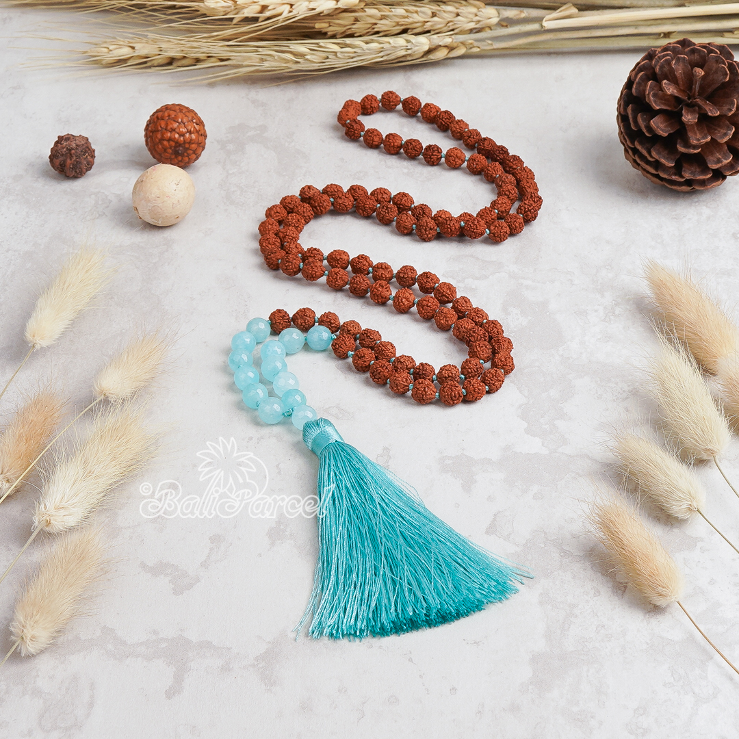 Rudraksha Mala Necklace