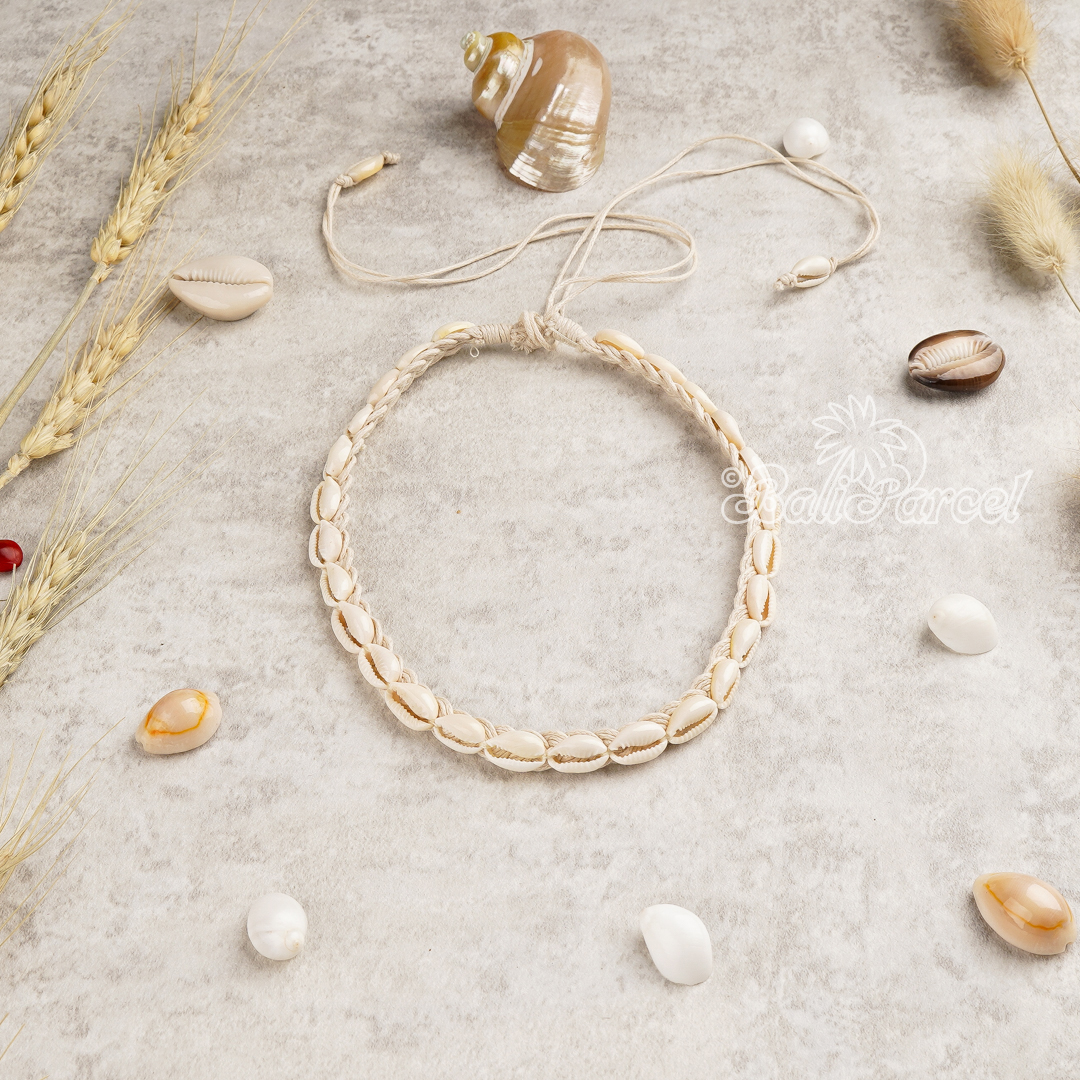 Cowrie Shell Choker Necklace